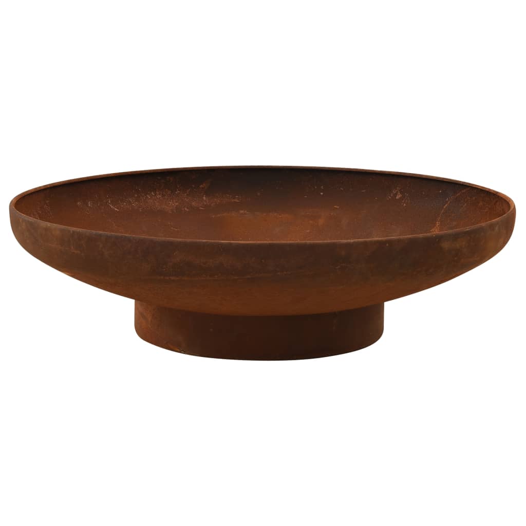 Acél tűztál 59 cm