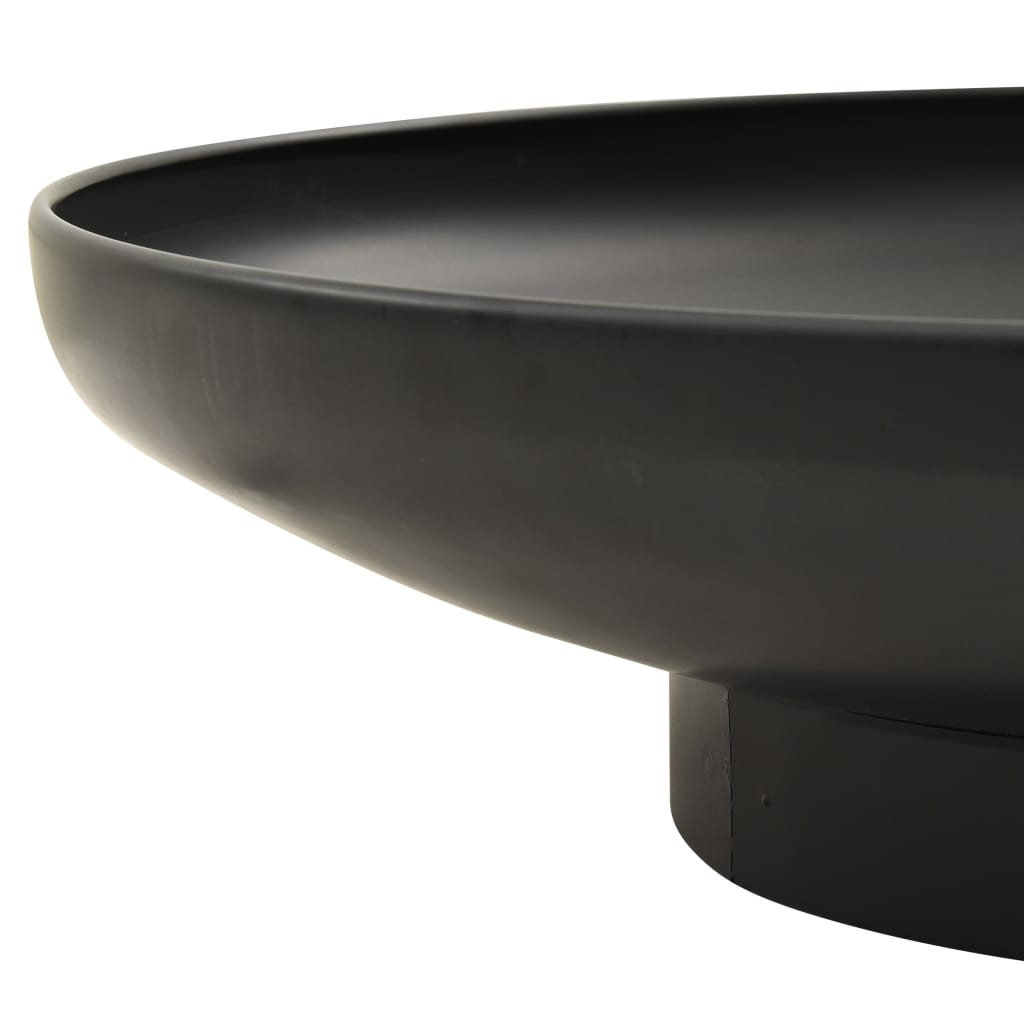 Acél tűztál 80 cm