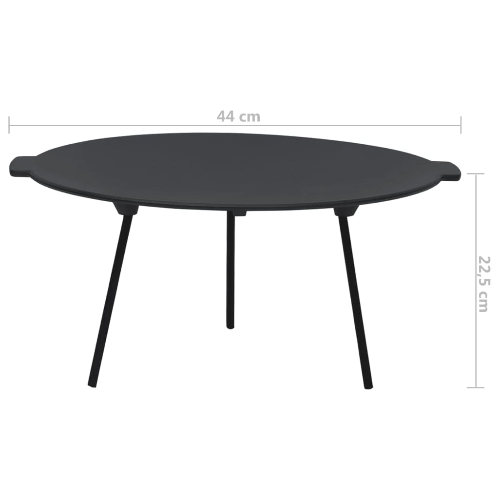 Öntöttvas grilltárcsa ø44 cm