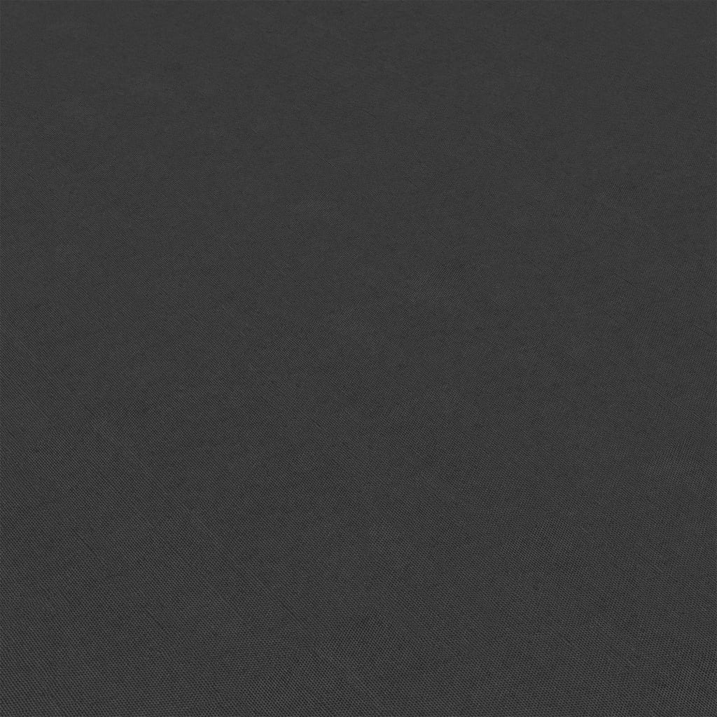 Antracitszürke oxford-szövet erkélyparaván 75 x 300 cm