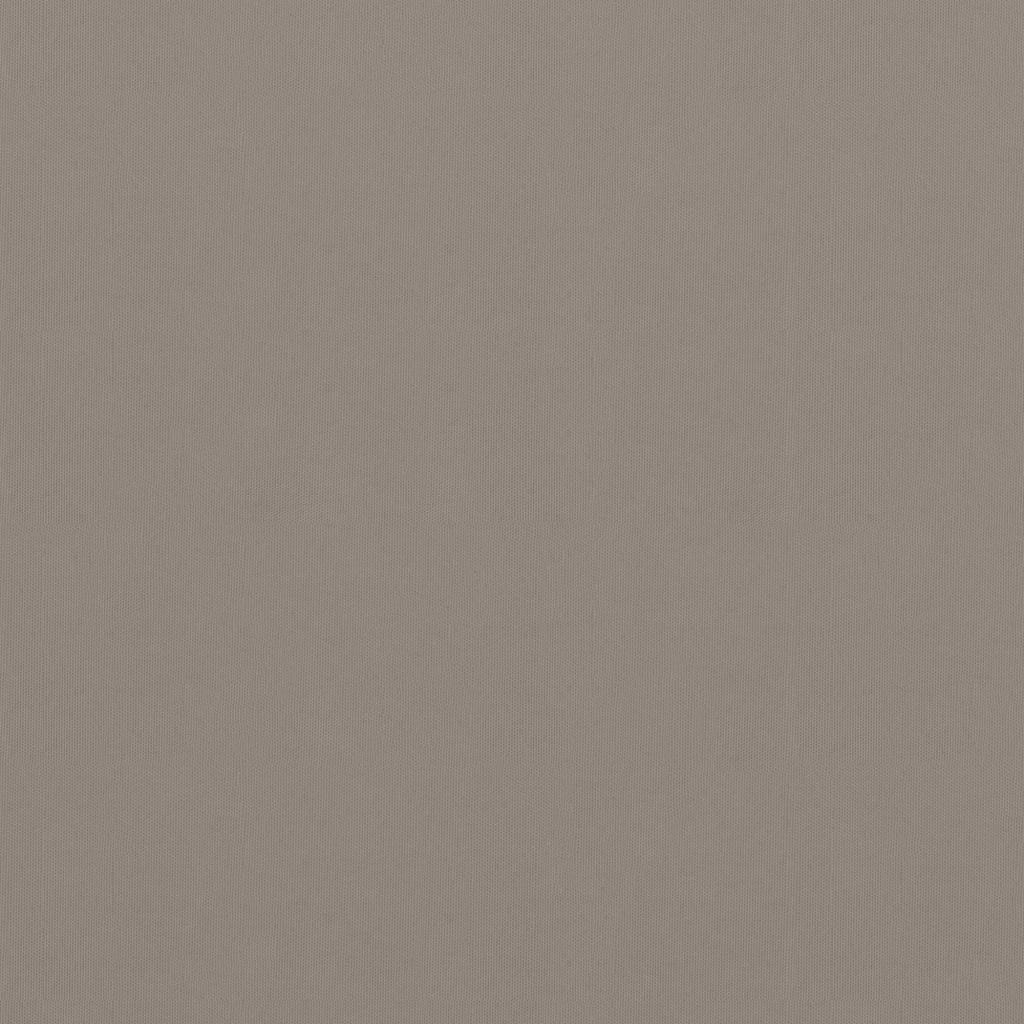 Tópszínű oxford-szövet erkélyparaván 120 x 300 cm