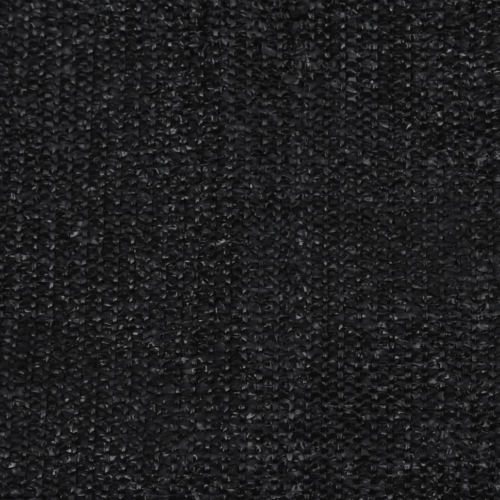 Fekete kültéri hdpe roló 60 x 230 cm