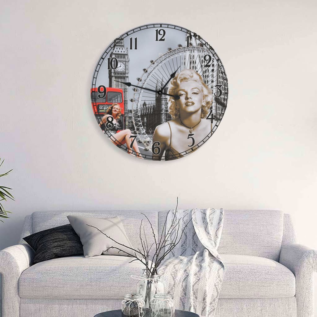 Szüreti falióra 60 cm