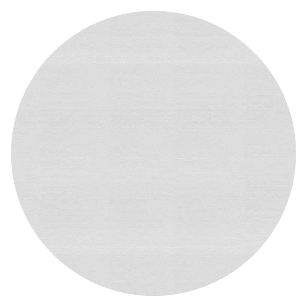 Szürke napelemes lebegő pe medencefólia 527 cm