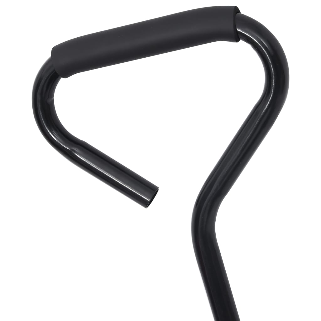 Fekete kerti kézikocsi 300 kg 75 liter