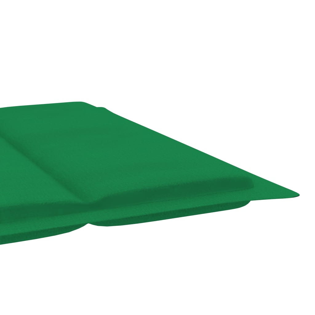 Zöld napozóágypárna 186 x 58 x 4 cm