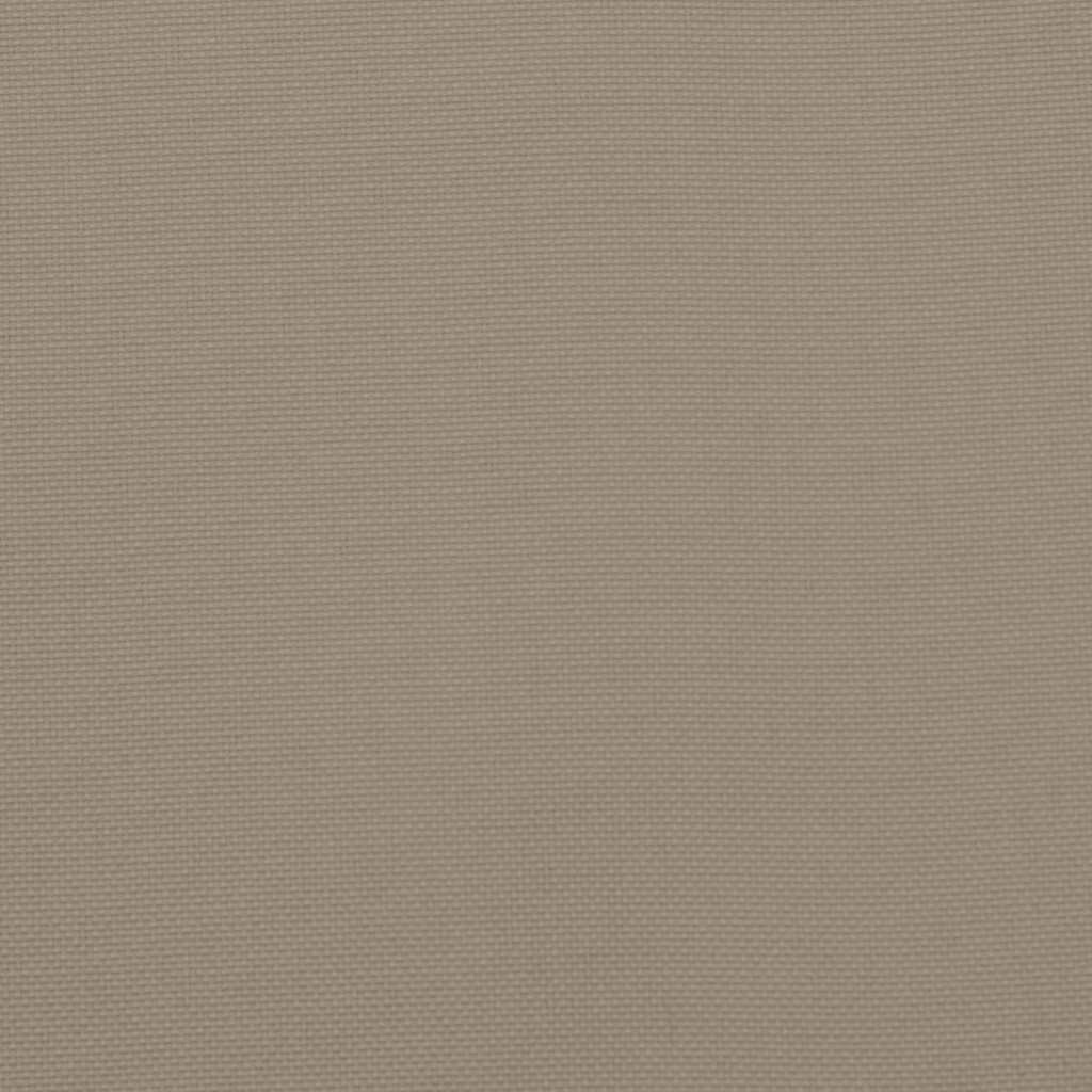 Tópszínű oxford szövet napozóágy párna 186x58x4 cm