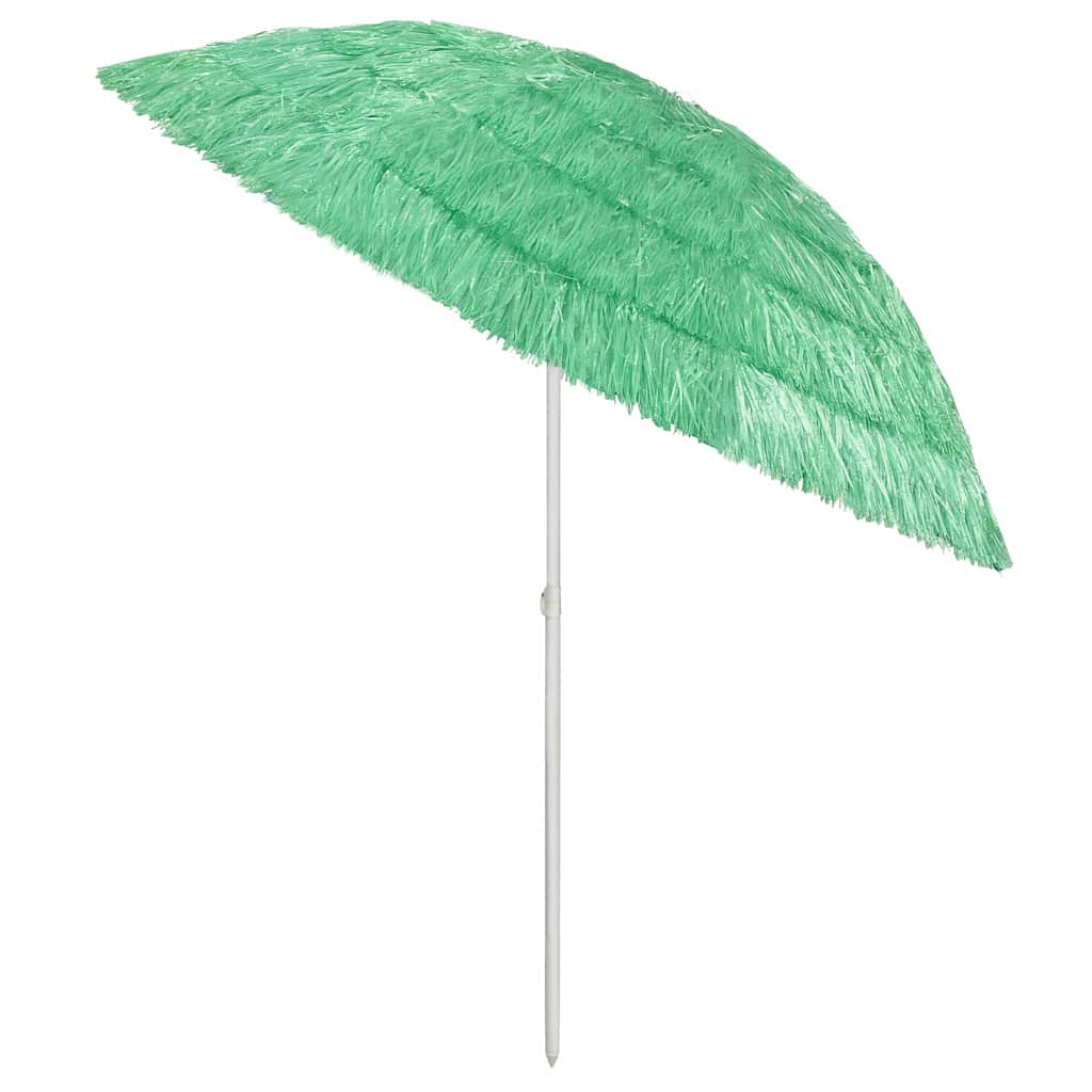 Zöld hawaii stílusú strandnapernyő 240 cm