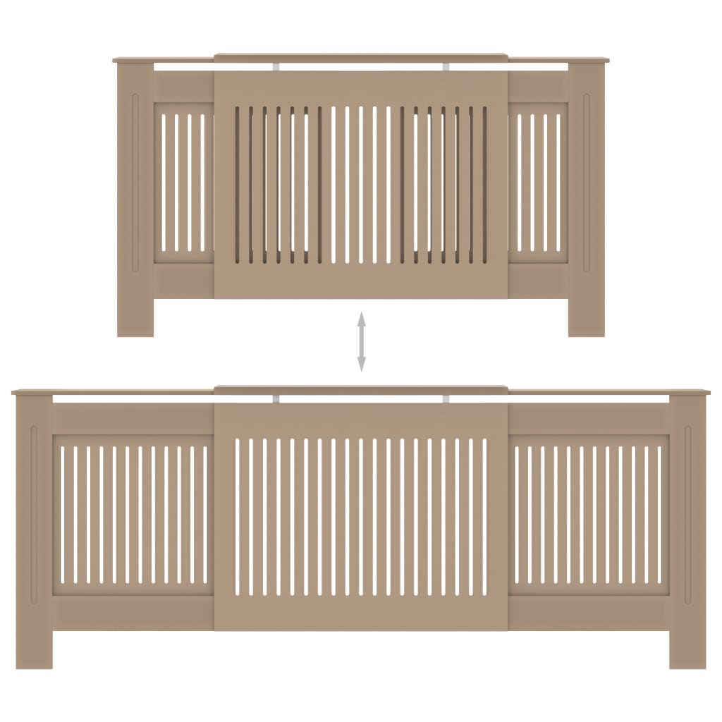 Mdf radiátorburkolat 205 cm
