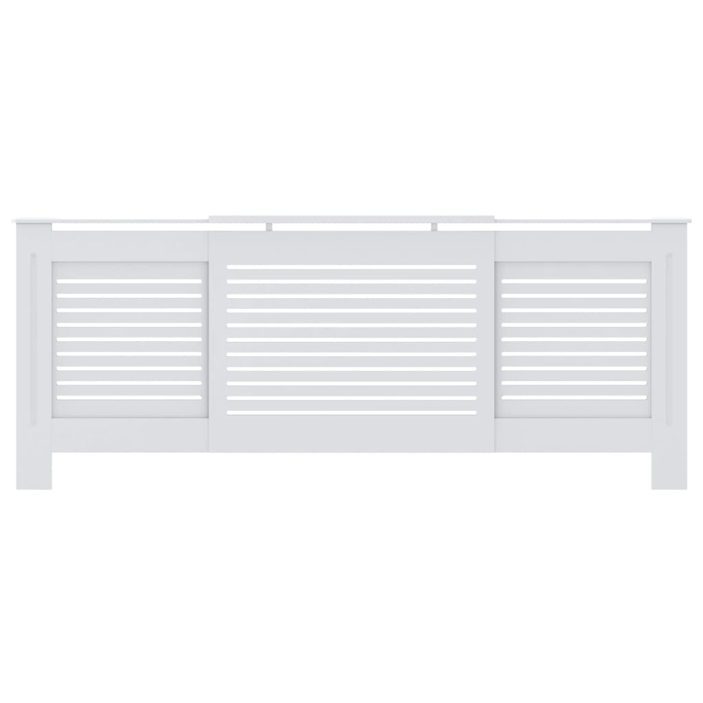 Fehér mdf radiátorburkolat 205 cm