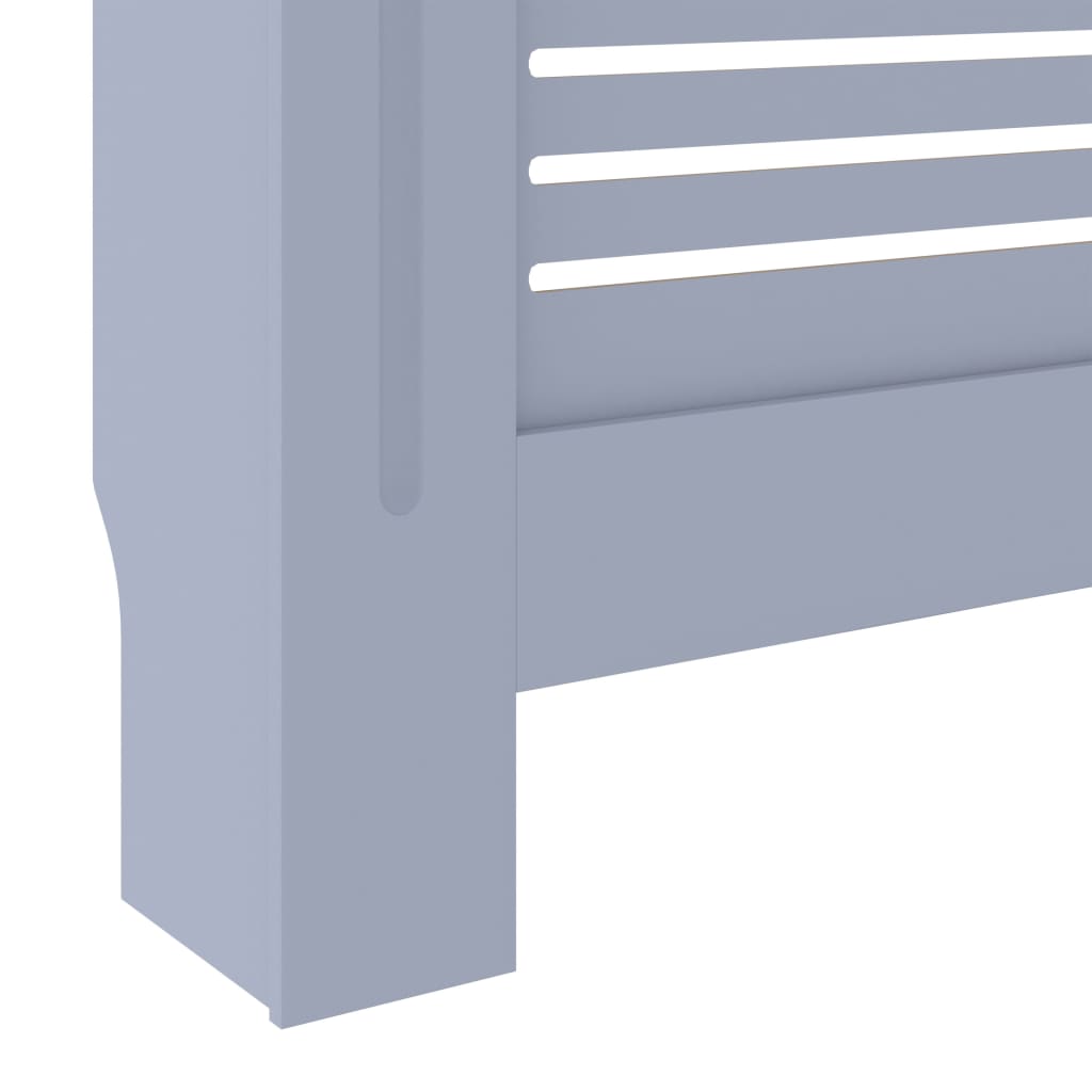 Szürke mdf radiátorburkolat 205 cm