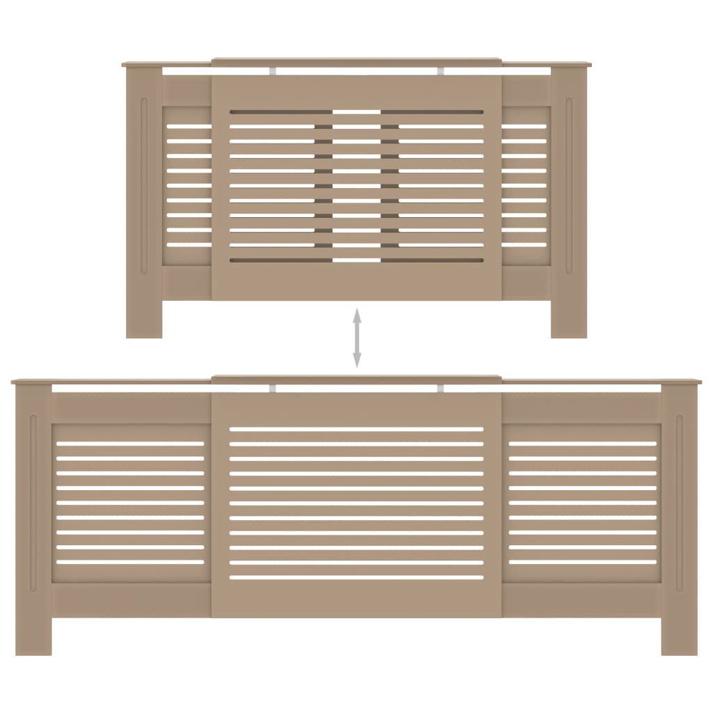 Mdf radiátorburkolat 205 cm