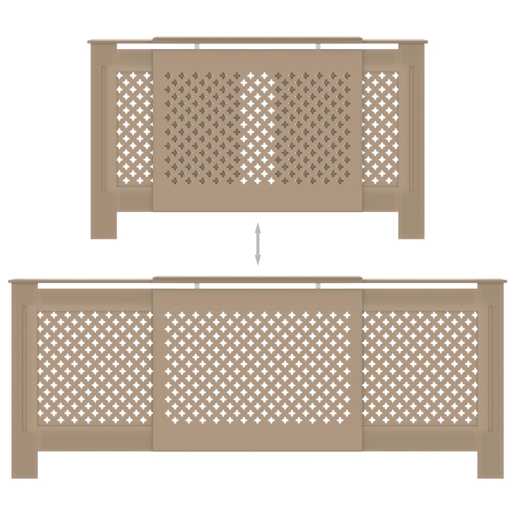 Mdf radiátorburkolat 205 cm