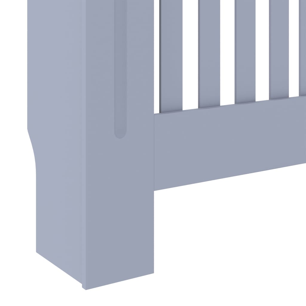 Szürke mdf radiátorburkolat 78 cm