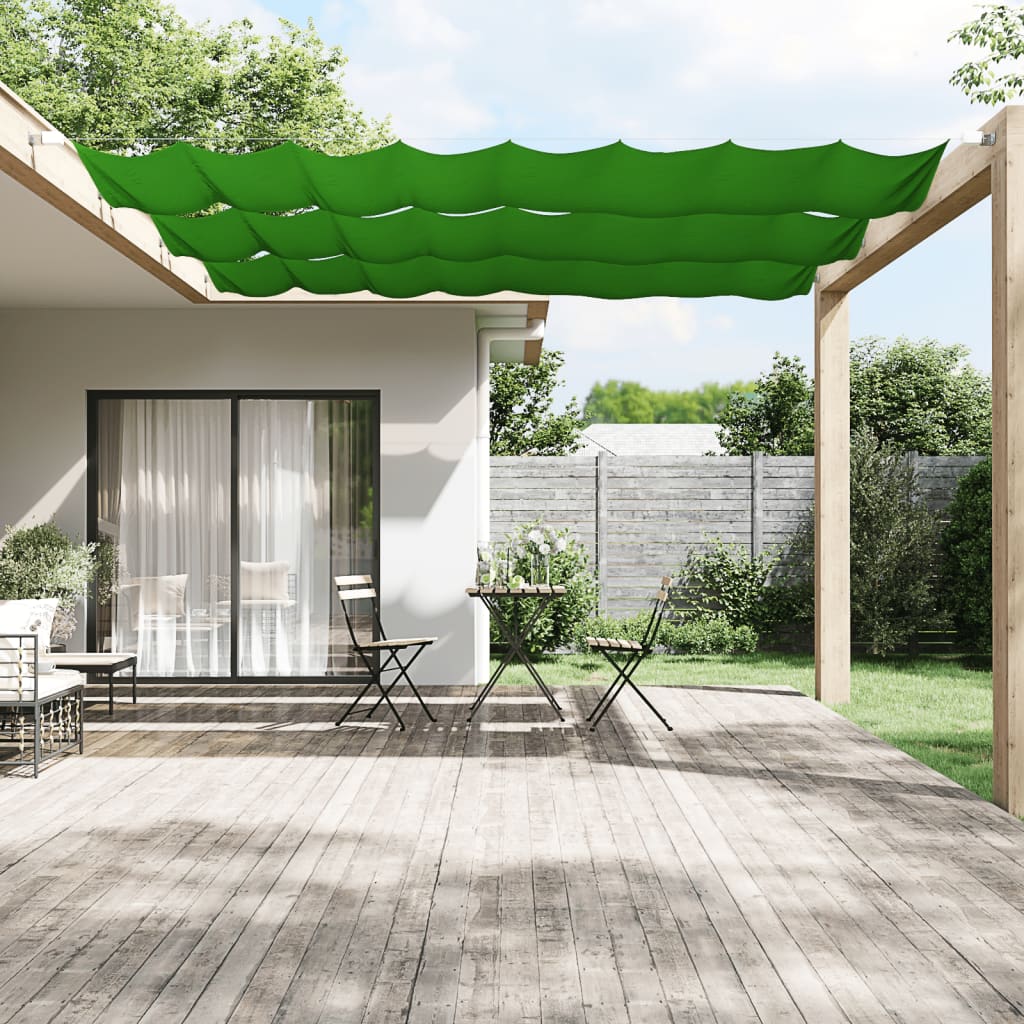 Világoszöld oxford-szövet függőleges napellenző 60x420 cm
