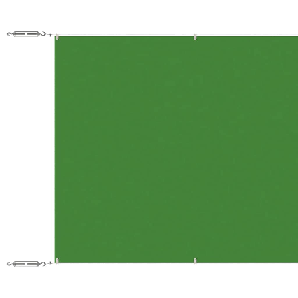 Világoszöld oxford-szövet függőleges napellenző 180 x 1000 cm