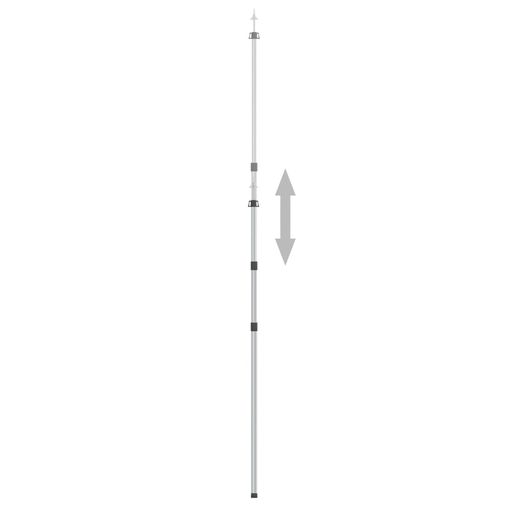 Teleszkópos alumínium ponyvaoszlop 102-260 cm