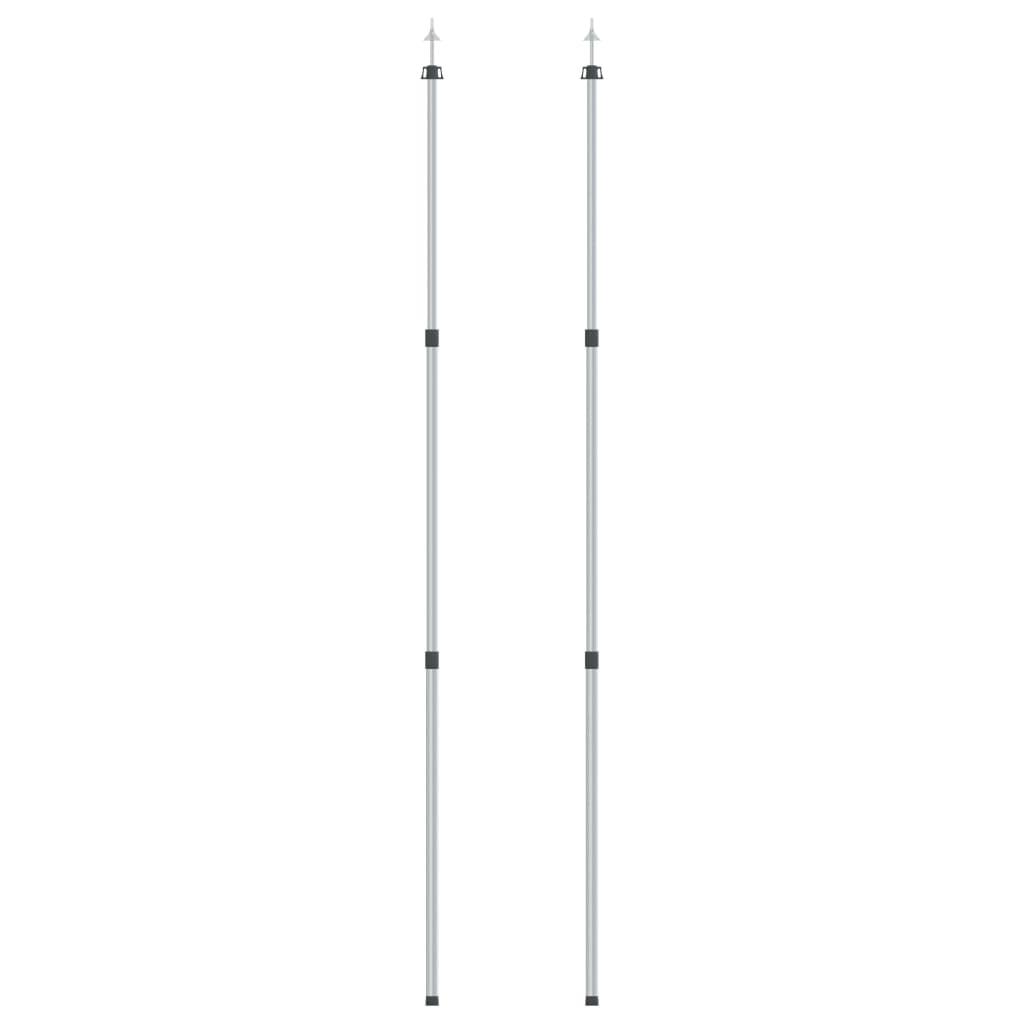 2 db teleszkópos alumínium ponyvaoszlop 102-260 cm 2 db teleszkópos alumínium ponyvaoszlop 102-260 cm
