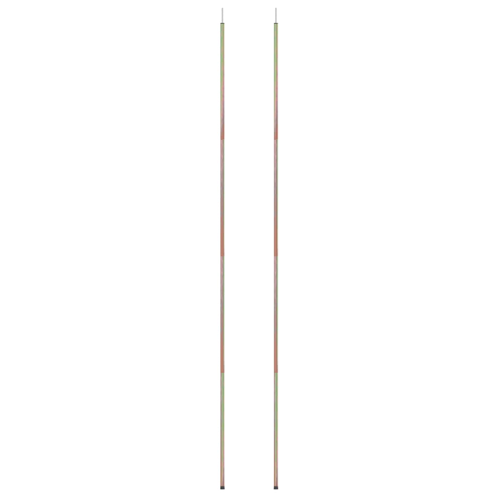 2 db horganyzott acél napvitorlaoszlop 250 cm