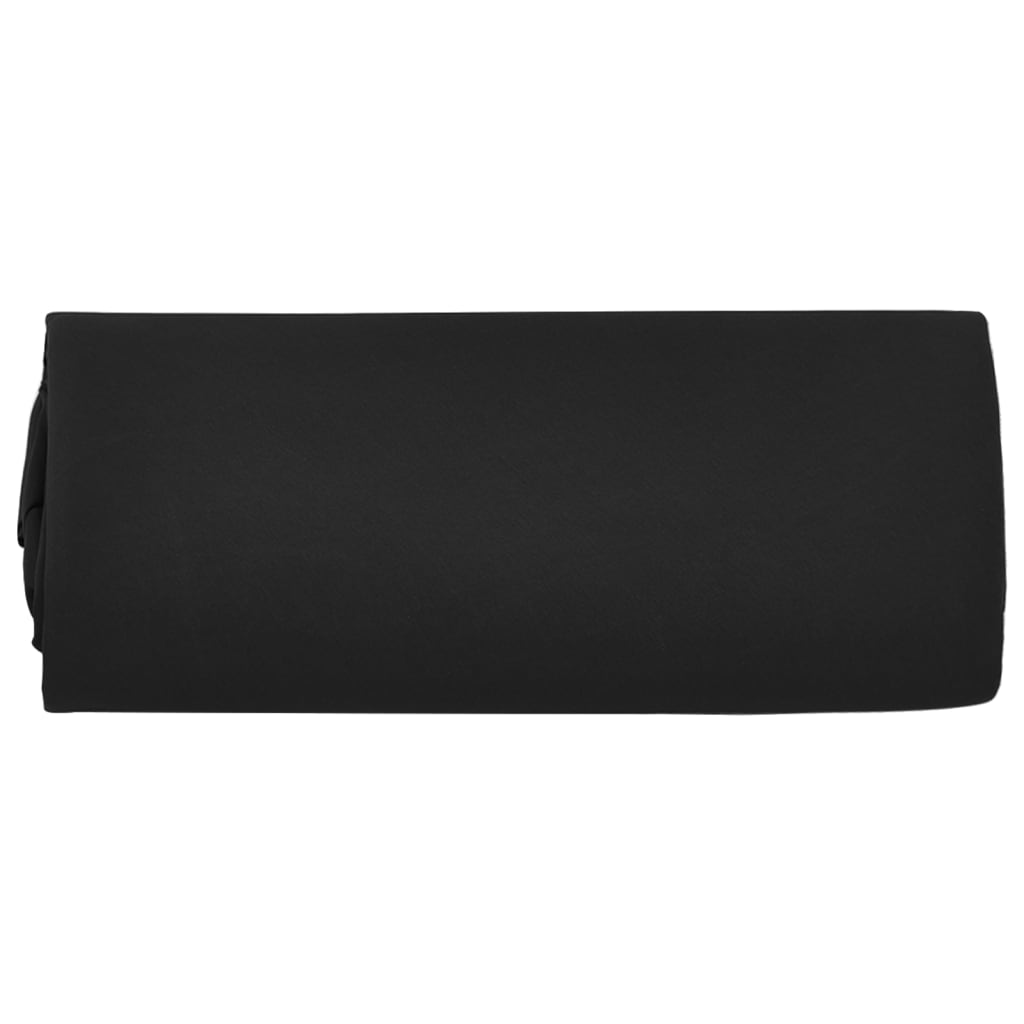 Fekete kültéri napernyőponyva 300 cm