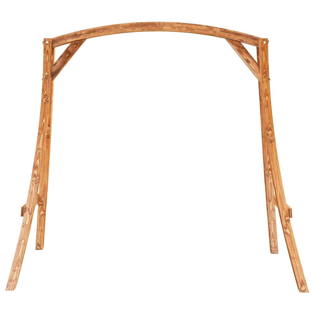 Tík bevonatú tömör hajlított fa hintaváz