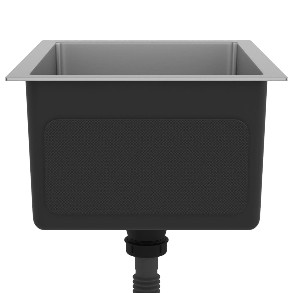 Kézzel készült rozsdamentes acél mosogató