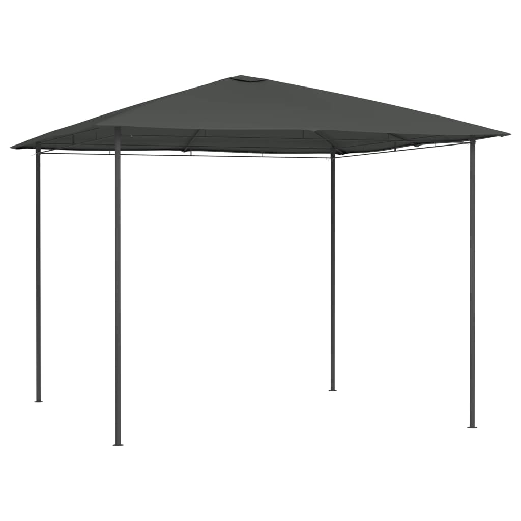 Antracitszürke pavilon 3 x 3 x 2,6 m 160 g/m² Antracitszürke pavilon 3 x 3 x 2,6 m 160 g/m²
