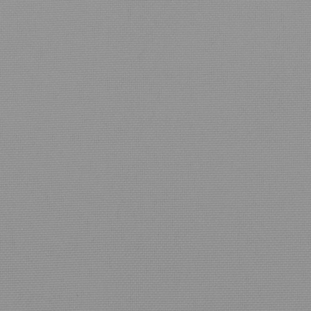 2 db szürke oxford szövet székpárna 50 x 50 x 7 cm
