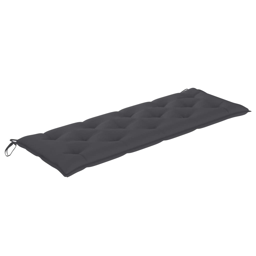 Antracitszürke szövetpárna hintaágyhoz 150 cm Antracitszürke szövetpárna hintaágyhoz 150 cm