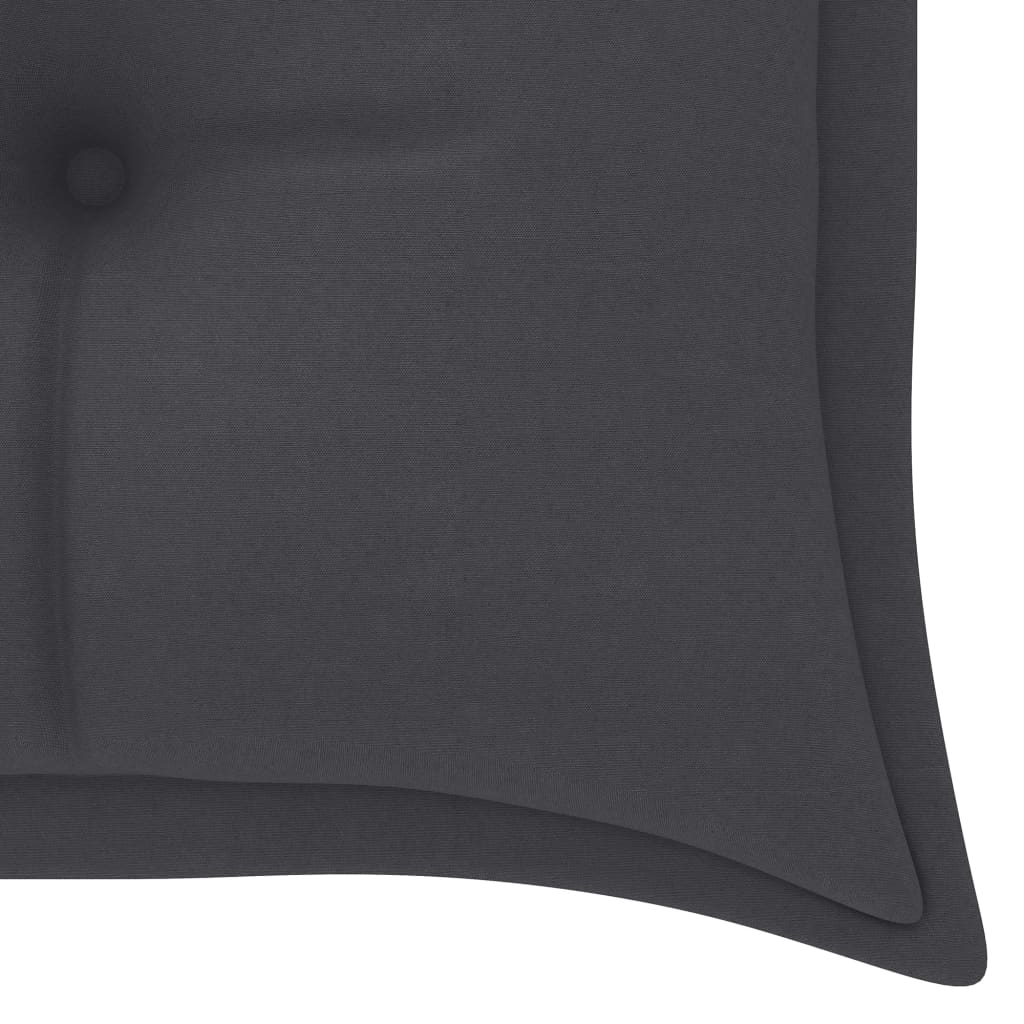 Antracitszürke szövetpárna hintaágyhoz 150 cm Antracitszürke szövetpárna hintaágyhoz 150 cm