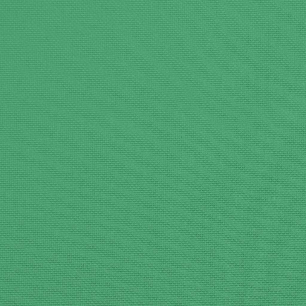 Zöld oxford szövet kerti pad párna 180 x (50+50) x 7 cm