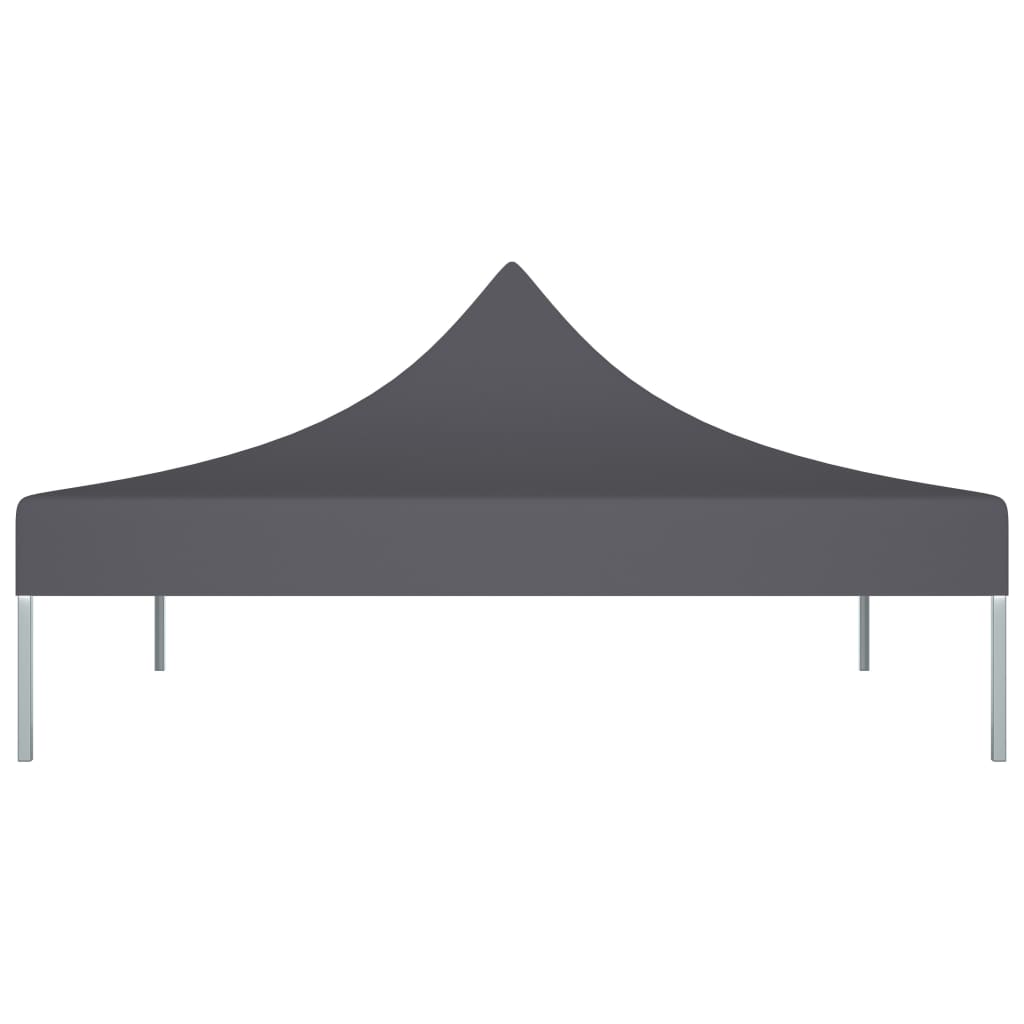 Antracitszürke tető partisátorhoz 2 x 2 m 270 g/m²