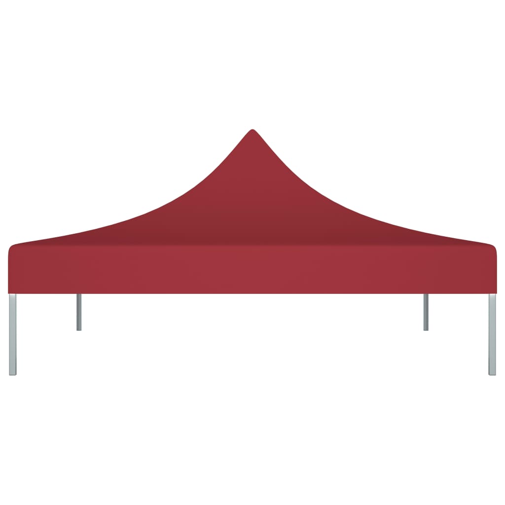 Burgundi vörös tető partisátorhoz 2 x 2 m 270 g/m²