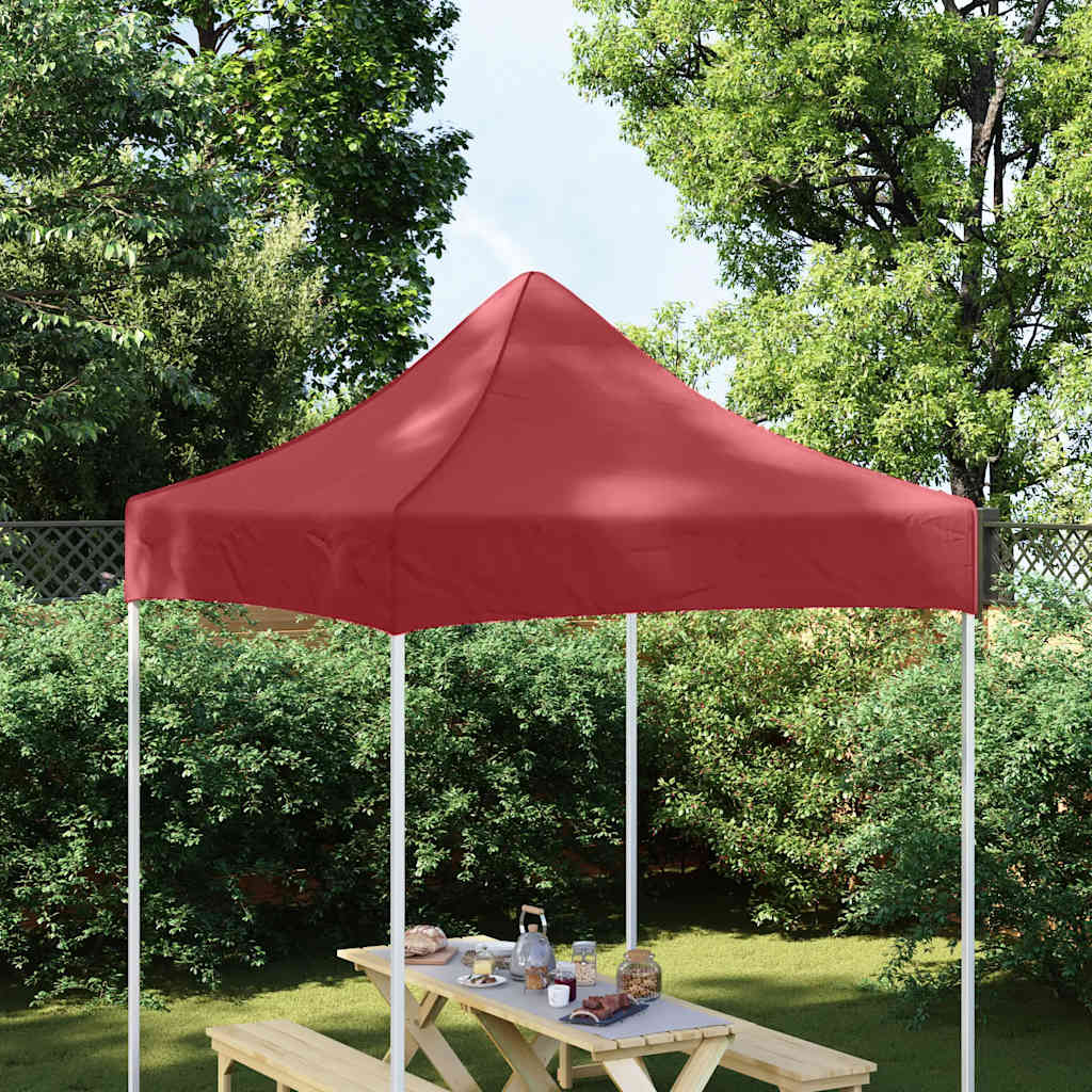 Burgundi vörös tető partisátorhoz 2 x 2 m 270 g/m²