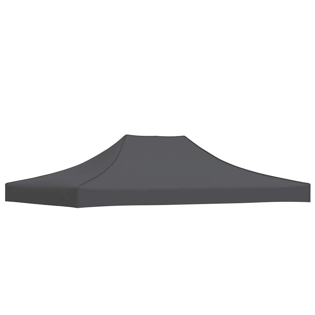 Antracitszürke tető partisátorhoz 4,5 x 3 m 270 g/m²