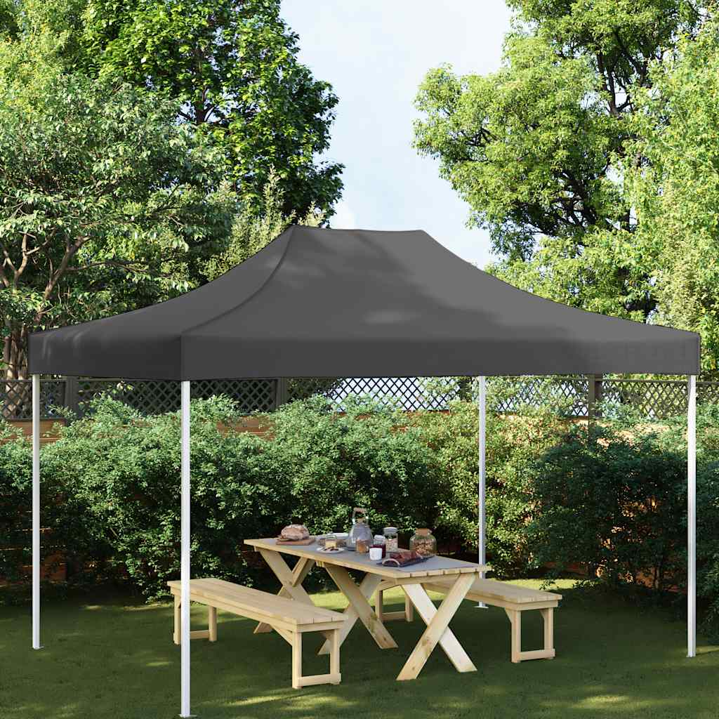 Antracitszürke tető partisátorhoz 4,5 x 3 m 270 g/m²