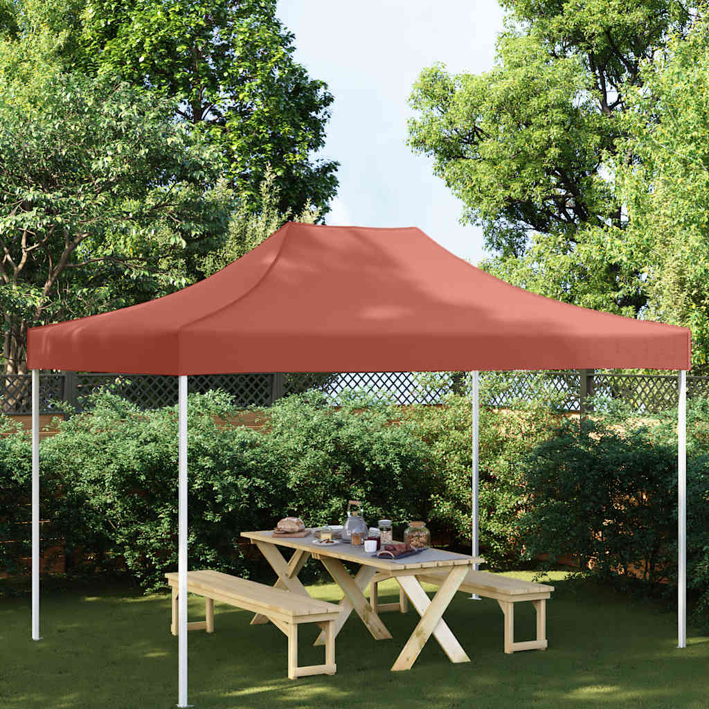 Terrakotta tető partisátorhoz 4,5 x 3 m 270 g/m²
