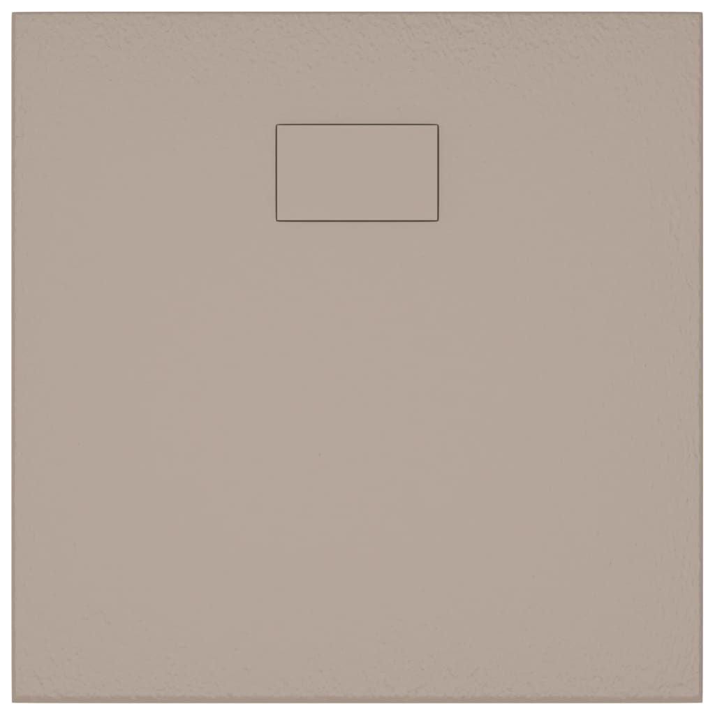 Barna smc zuhanytálca 80 x 80 cm