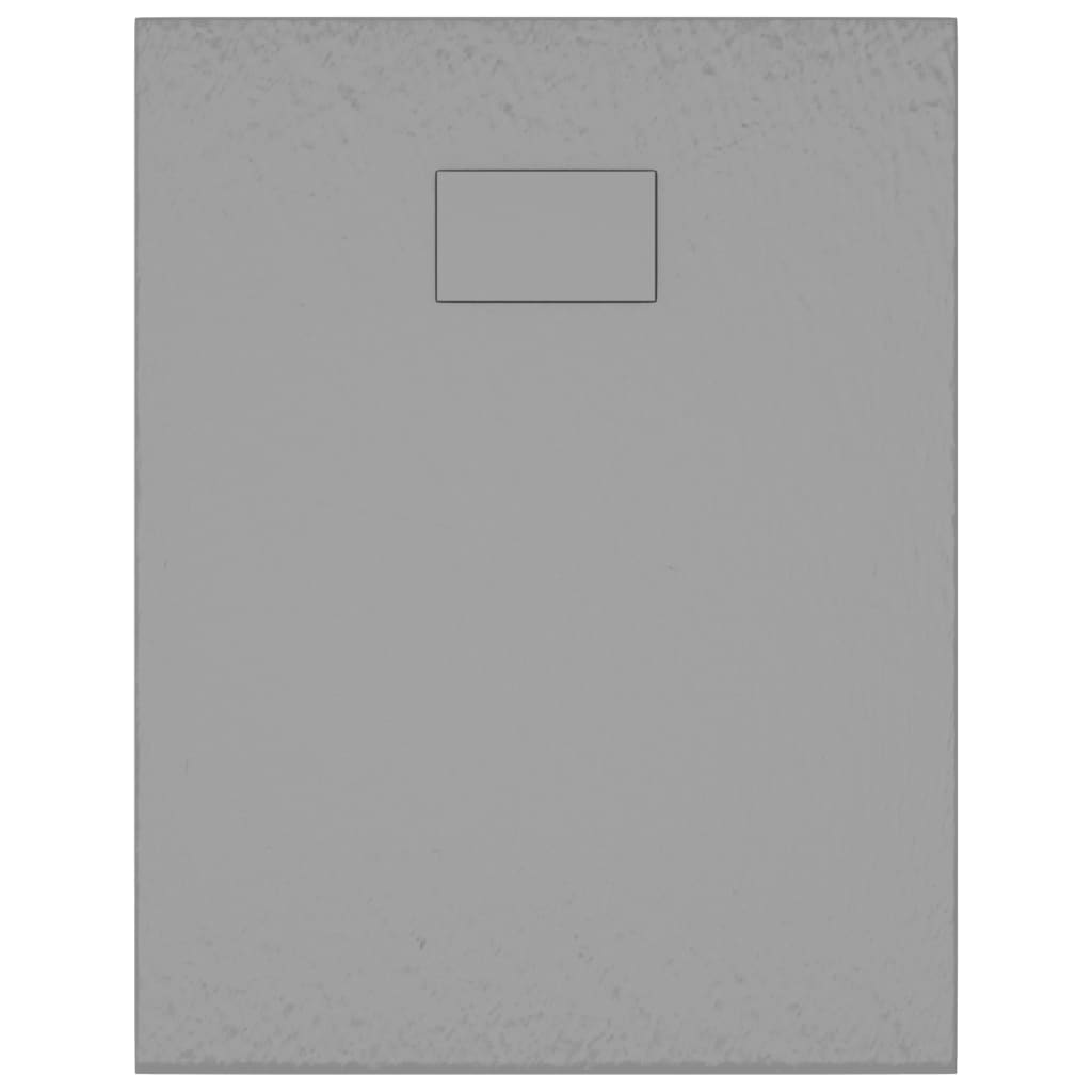 Szürke smc zuhanytálca 90 x 70 cm