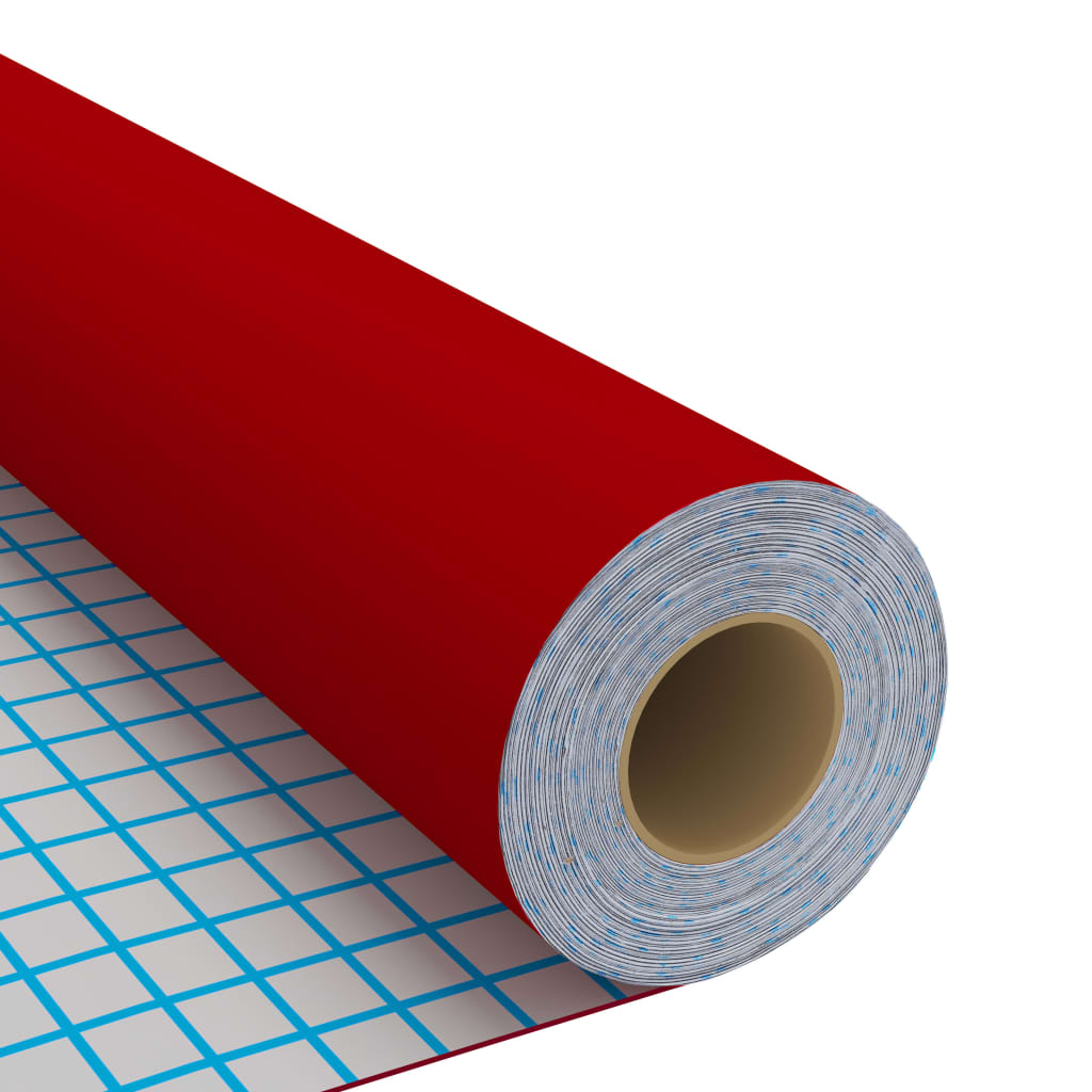 2 db piros öntapadó pvc ajtófólia 500 x 90 cm