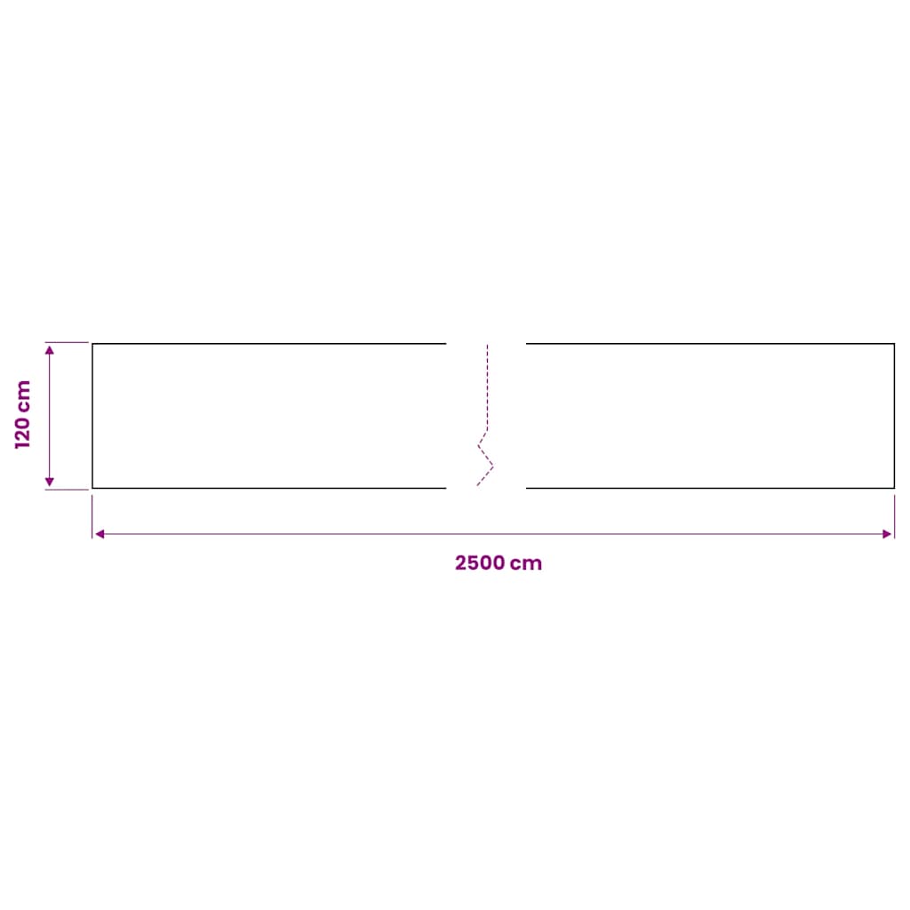 Zöld hdpe belátásgátló háló 1,2 x 25 m 150 g/m²
