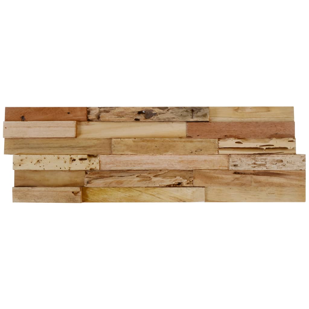 10 db újrahasznosított tíkfa falburkoló panel 1,03 m² 10 db újrahasznosított tíkfa falburkoló panel 1,03 m²