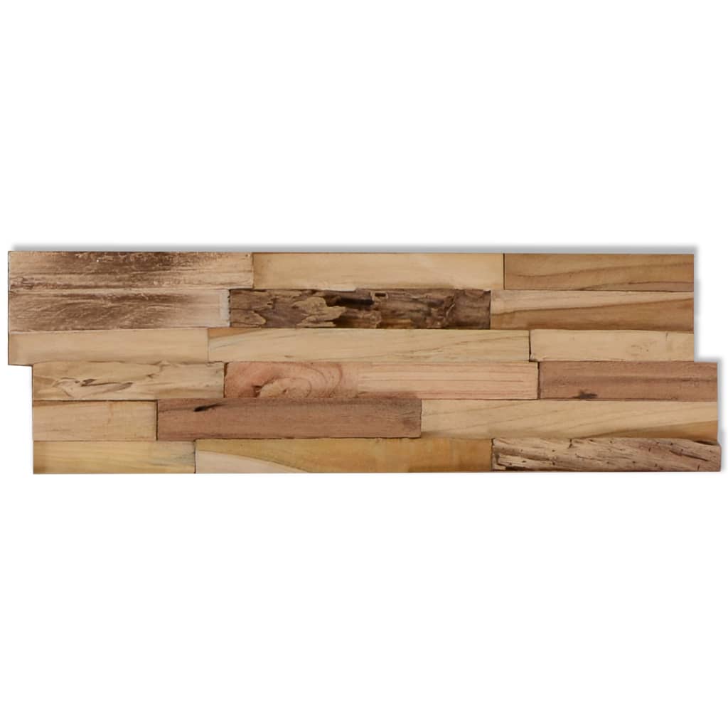 10 db újrahasznosított tíkfa falburkoló panel 1,03 m² 10 db újrahasznosított tíkfa falburkoló panel 1,03 m²