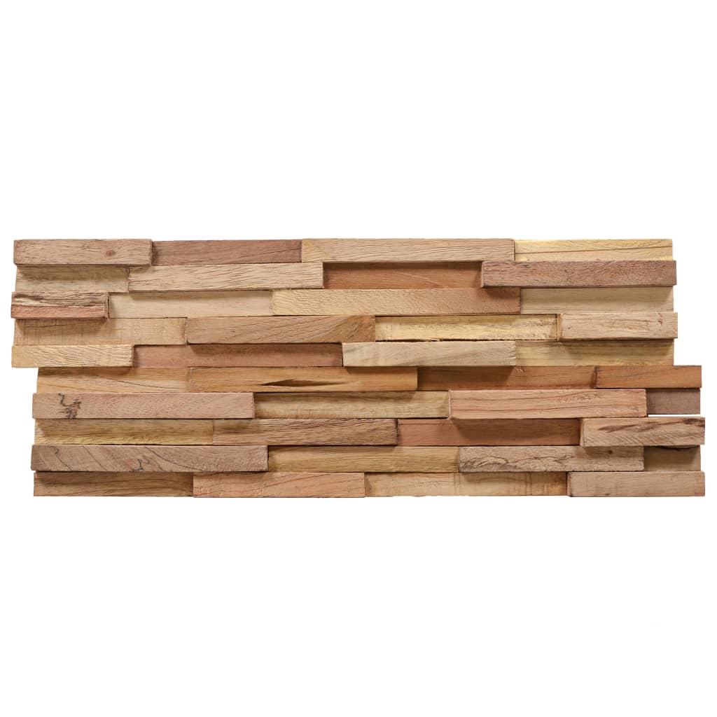 10 db tömör tíkfa 3d falburkoló panel 1,08 m² 10 db tömör tíkfa 3d falburkoló panel 1,08 m²