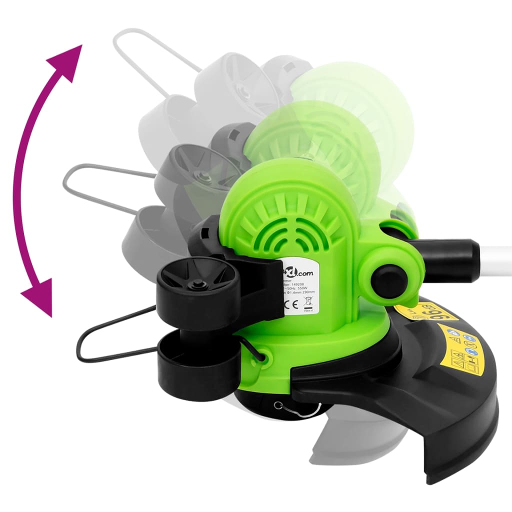 Elektromos teleszkópos fűszegélynyíró 29 cm 550 w