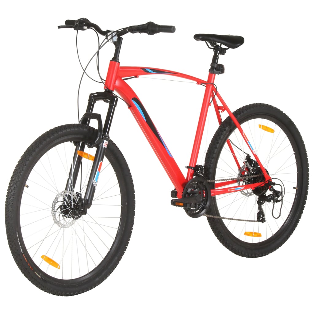 21 sebességes piros mountain bike 29 hüvelykes kerékkel 53 cm 21 sebességes piros mountain bike 29 hüvelykes kerékkel 53 cm