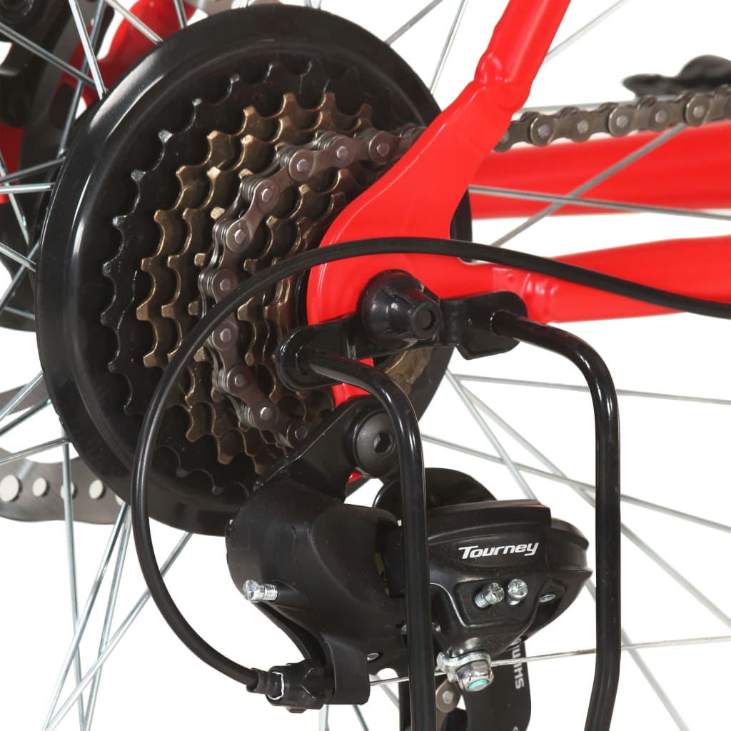 21 sebességes piros mountain bike 29 hüvelykes kerékkel 53 cm 21 sebességes piros mountain bike 29 hüvelykes kerékkel 53 cm
