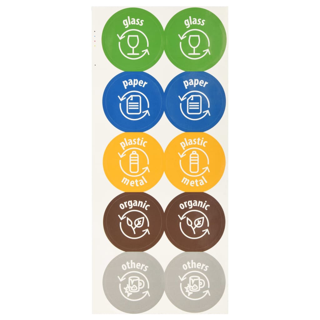 3 db antracitszürke rakásolható szemeteskuka 75 l