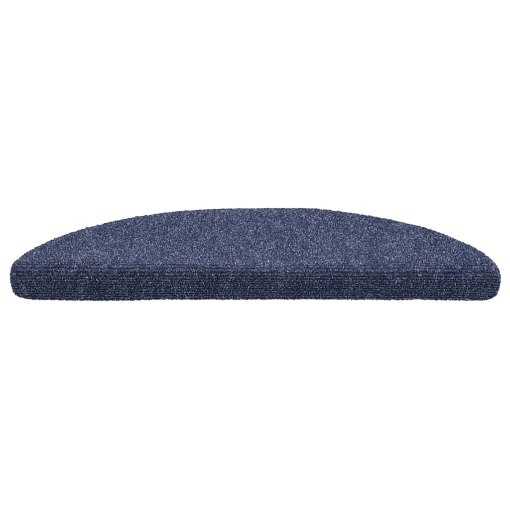 10 db kék tűlyukasztott öntapadó lépcsőszőnyeg 56 x 17 x 3 cm