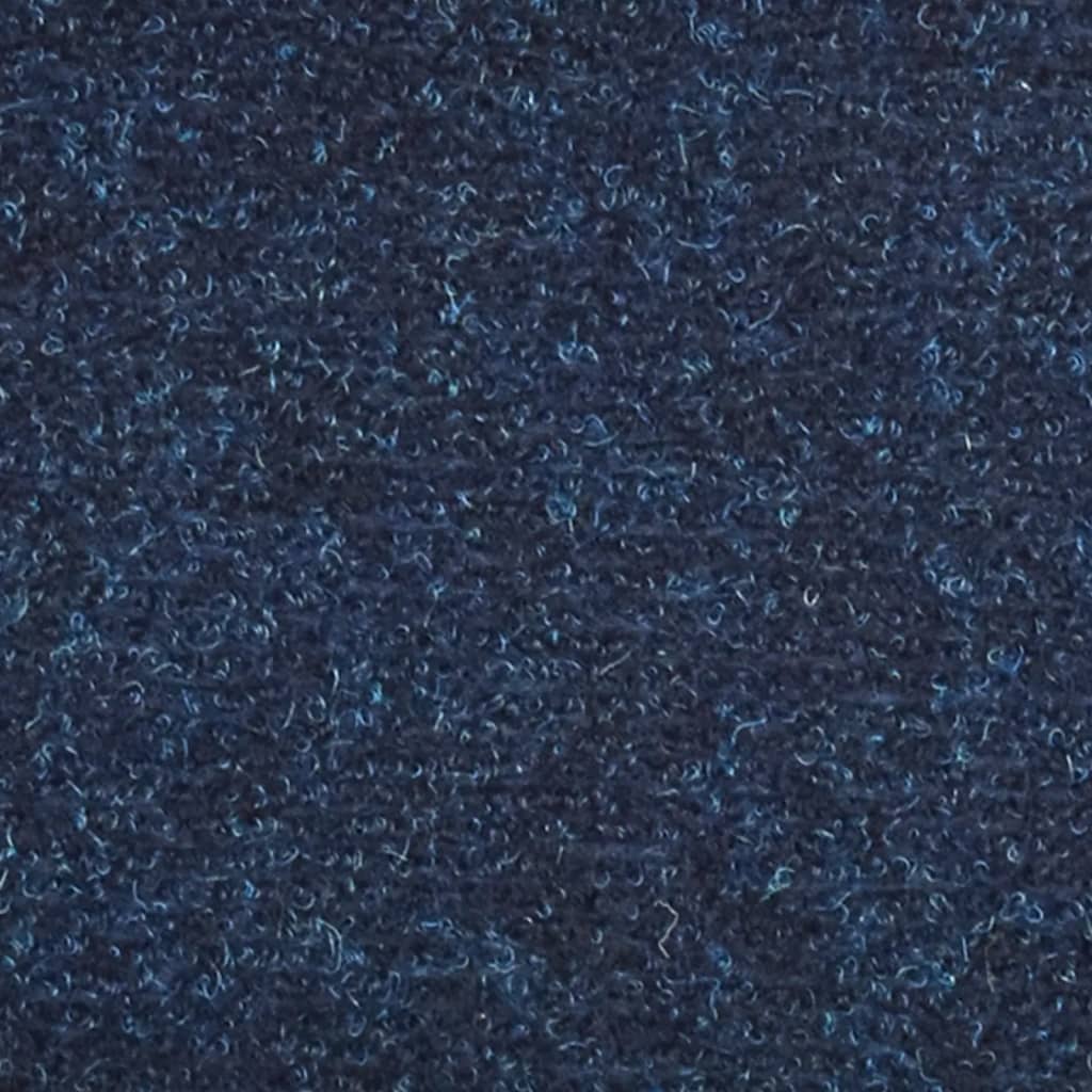 10 db kék tűlyukasztott öntapadó lépcsőszőnyeg 56 x 17 x 3 cm